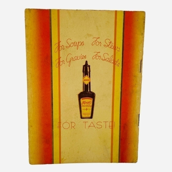 Vintage 1933 Recipes Book Recipes You'll Like by Maggi Company Cookbook - Picture 4 of 4